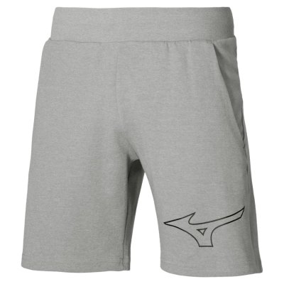 Pantalones Cortos Mizuno Athletics RB Half Pant Hombre - Grises - Chile M374IFYKHG